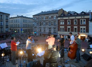 Krakow, Poland, rooftop concert
