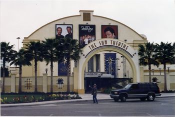 The Sun Theatre in Anaheim, California; now called The Grove.  Jack was opening up for the Everly Brothers. This is when I got to meet Albert Lee for the first time, he was the Everly Brother’s lead guitar player and bandleader.
