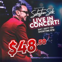 General Admission Ticket | Sebastian Sidi | Live in Concert at The Corporate Room | SEPT 7th