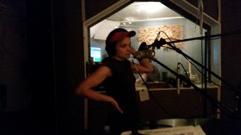 Recording at Shine Studios
