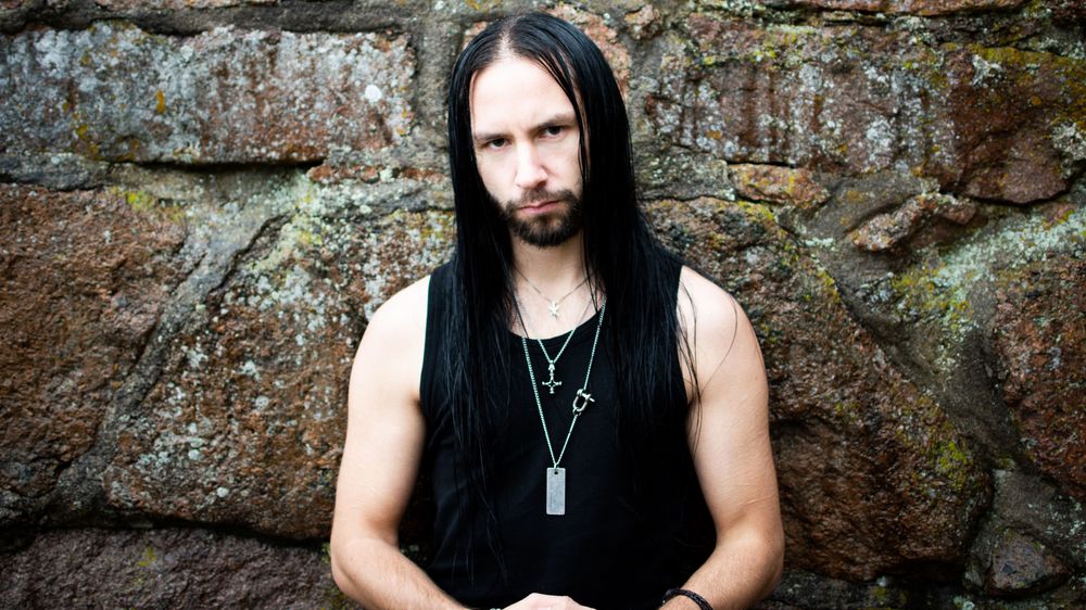 Stein Akslen of Norwegian black metal band Minneriket