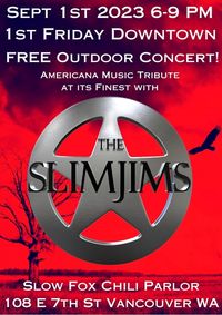 Downtown Vancouver First Friday Event – Free Outdoor Concert with The SlimJims!