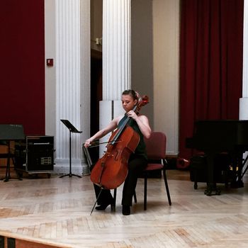 Bronwyn Banerdt, cellist in the Pittsburgh Symphony Orchestra, performs solo Bach

