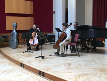 David Premo, associate principal cellist in the Pittsburgh Symphony, coaches performer Timothy Sutton on the Haydn C Major Concerto
