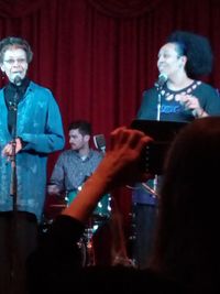 Blessed to join Jazz sensation Lydia Fortune on stage for her original compostition "You Can't Hide", 2nd annual Women of Worcester concert April 2017
