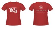 Make Mine the REAL thing T-shirt (red)