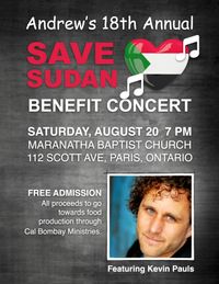 Save Sudan Benefit Concert 