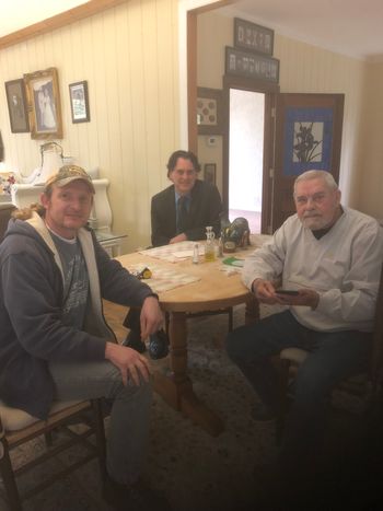 coffee w Peter Cooper and Tom T. Hall
