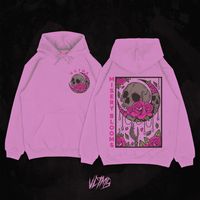 Misery Blooms pink hoodie
