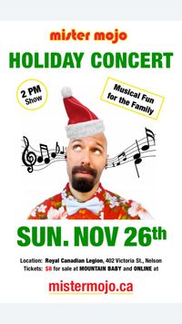 Mister Mojo's Holiday Concert