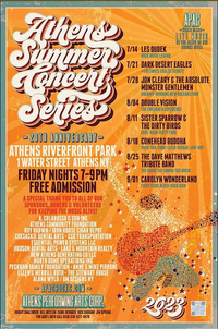 Athens Summer Concert Series w/ Sister Sparrow & The Dirty Birds