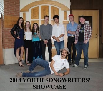 Youth Songwriters Showcase, Barrie, 2018
