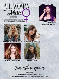 All Woman Music at The Moonshine Cafe