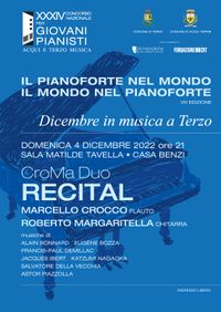  RECITAL - Marcello Crocco e Roberto Margaritella per "Il Pianoforte nel Mondo - Il Mondo nel Pianoforte" - VIII Edizione