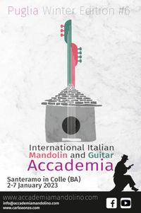 Puglia Winter Edition #6 - International Italian Mandolin and Guitar Accademia