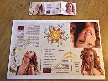Fernanda Froes-Pruett's CD "From Brasil" artwork.
