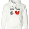 WHITE TIME HEALS ALL... 💔 hoodie! 