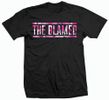 Pink Camo blamed shirt