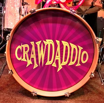 Crawdaddio drum head
