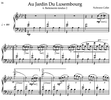 RENDEZ-VOUS... - 6. TENDUS 2 "Au Jardin du Luxembourg" - Sheet music PDF