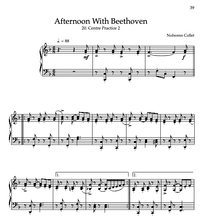 RENDEZ-VOUS... - 20. CENTRE PRACTICE 2 "Afternoon with Beethoven" - Sheet music PDF