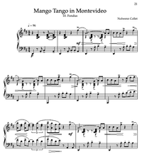 RENDEZ-VOUS... - 10. FONDUS "Mango Tango in Montevideo" - Sheet music PDF