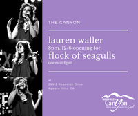 Lauren Waller opening for Flock of Seagulls 