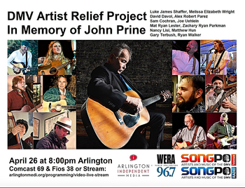 www.alexparez.com For The Love of John Prine - Sunday, April 26, 2020, 8pm www.wera.fm

