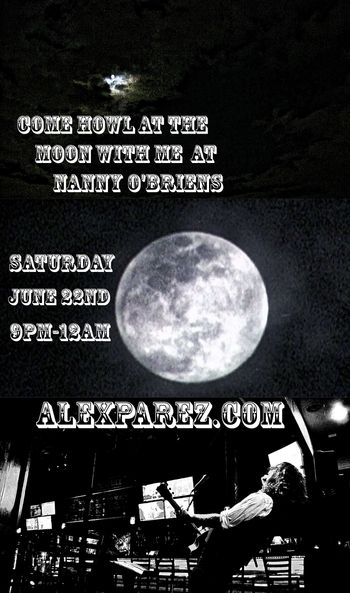 Alex The Red Parez aka El Rojo Live! At Nanny O'Briens! Saturday, June 22nd, 2019, 9pm-12am www.alexparez.com

