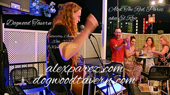 www.alexparez.com Alex The Red Parez! Returns to Dogwood Tavern! Saturday! August 20th, 2022, 9:30pm-12:30am!

