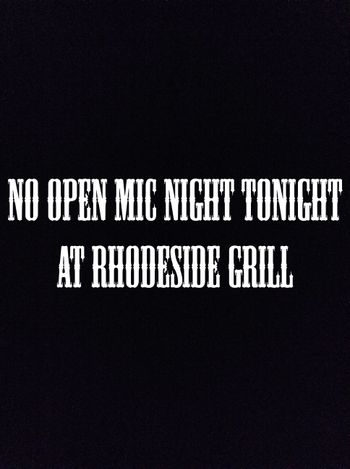 www.alexparez.com NO OPEN MIC NIGHT TONIGHT at Rhodeside Grill Wednesday, January 26th, 2022
