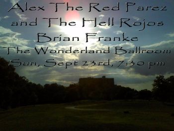 The Wonderland Ballroom September 23, 2012
