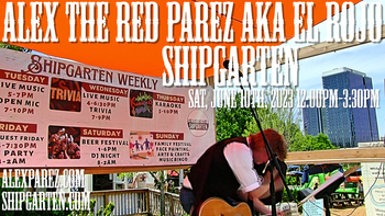 www.alexparez.com Alex The Red Parez aka El Rojo Returns to Shipgarten in McLean, VA! Saturday, June 10th, 2023 12:00pm-3:30pm
