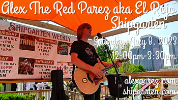 www.alexparez.com Alex The Red Parez aka El Rojo Returns to Shipgarten in McLean, VA! Saturday, July 8th, 2023 12:00pm-3:30pm
