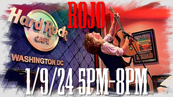 www.alexparez.com/shows Alex The Red Parez aka El Rojo! Returns to the Hard Rock Cafe in Washington, DC! Tuesday! January 9th, 2024! 5:00am-8:00pm!
