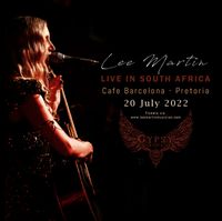 Lee Martin Live in South Africa at Cafe Barcelona