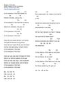 Shadow of the Wall - Lyrics with Chords in Bm