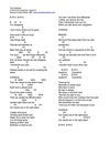 Two Rooftops - Lyrics with Chords in B