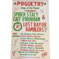 Signed 2020 Poguetry Tour Poster
