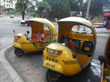 Coco taxi in Havana
