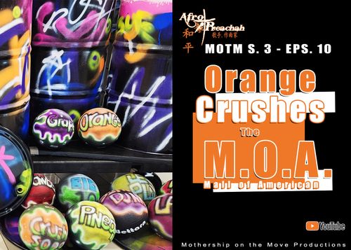 Mothership on the move | Orange Crush Soda Mall of American