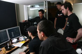 In Studio with Dan Junkins, Ben Cooper, Jake Von Wurden, and Jeff Asselin.
