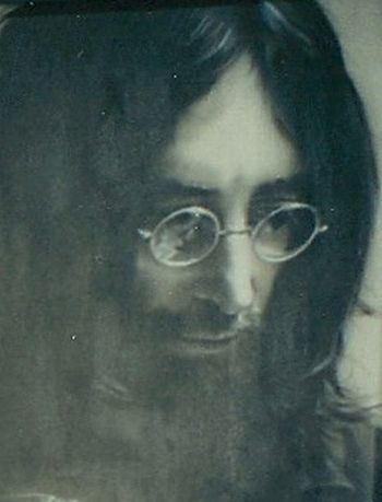'John Lennon' Sold hours after put on display , never got a good photo
