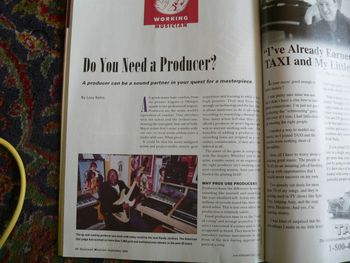 An overview of the producer article for EM
