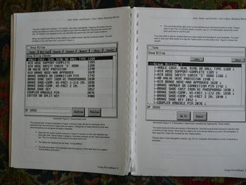 Inside of manual for hand-held devices
