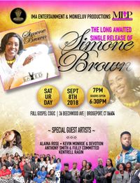 Simone Brown Single Release Concert 