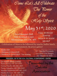 Feast of the holy spirit - Salcete Social 2020