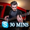 Skype Bass Lesson 30 Minutes