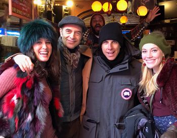 With Micha Lazare (co )  Ben Stiller (director) and Claire Hampsey (co )
