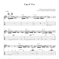 2 Cup of Tea sheet music